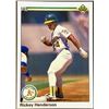 Image 1 : 1990 UPPER DECK RICKEY HENDERSON (HOF)