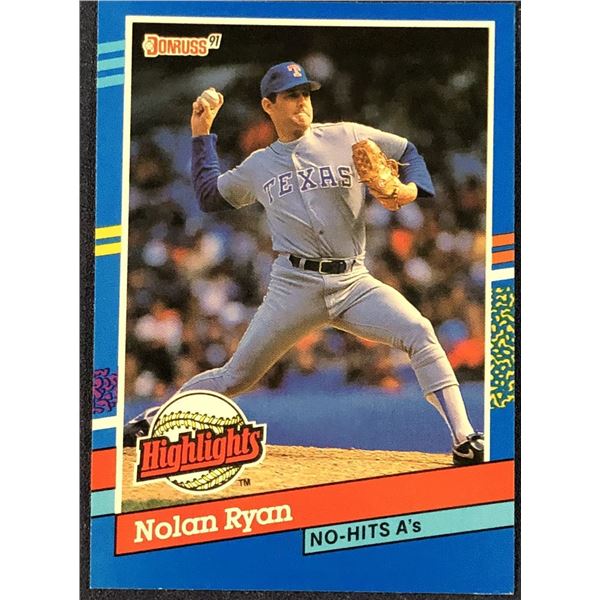 1991 DONRUSS NOLAN RYAN (HOF)