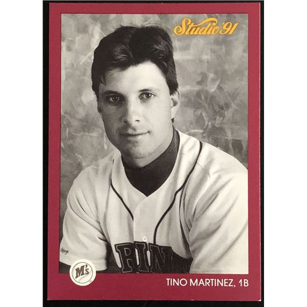 1991 LEAF TINO MARTINEZ