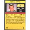 Image 2 : 1991 LEAF TODD VAN POPPEL ROOKIE CARD