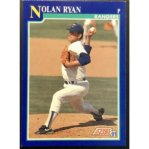 1991 SCORE NOLAN RYAN (HOF)