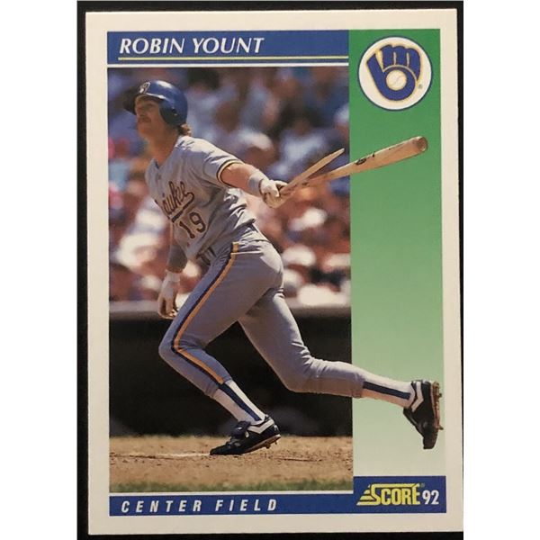 1992 SCORE ROBIN YOUNT (HOF)