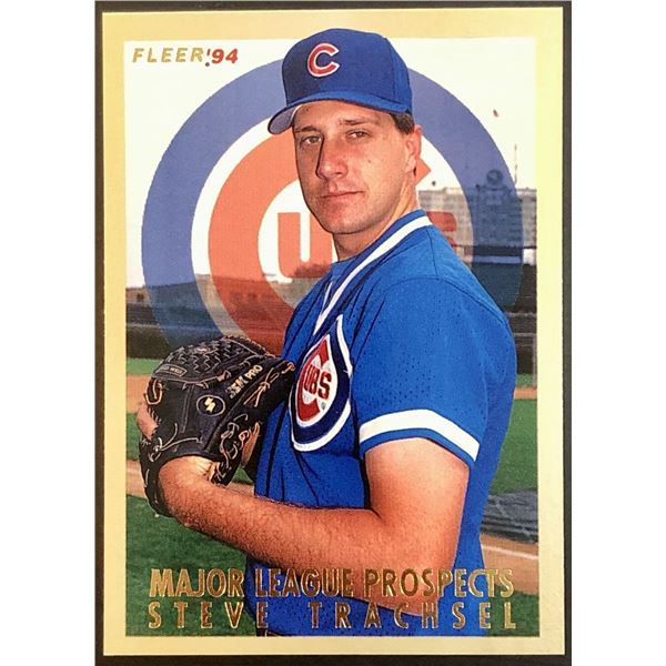 1994 FLEER STEVE TRACHSEL ROOKIE CARD