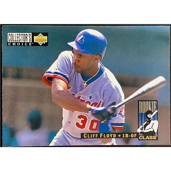 1994 UPPER DECK CLIFF FLOYD ROOKIE CARD