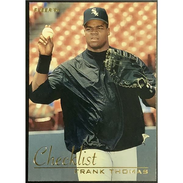 1996 FLEER TIFFANY FRANK THOMAS (HOF)