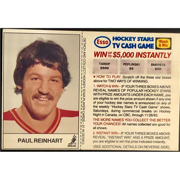 1983-84 ESSO PAUL REINHART