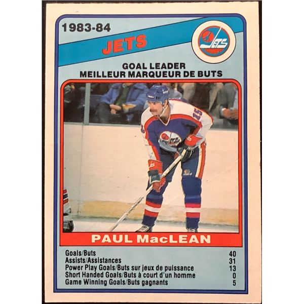1984-85 O-PEE-CHEE PAUL MacLEAN
