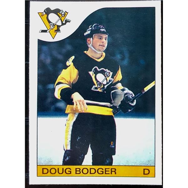 1985-86 O-PEE-CHEE DOUG BODGER ROOKIE CARD