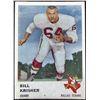 Image 1 : 1961 FLEER NFL BILL KRISHER ROOKIE CARD