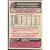 Image 2 : 1977 TOPPS STEVE RAMSEY