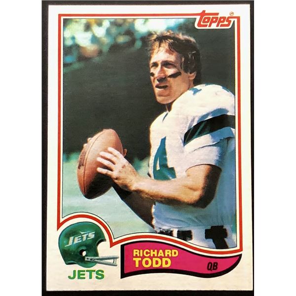 1982 TOPPS RICHARD TODD