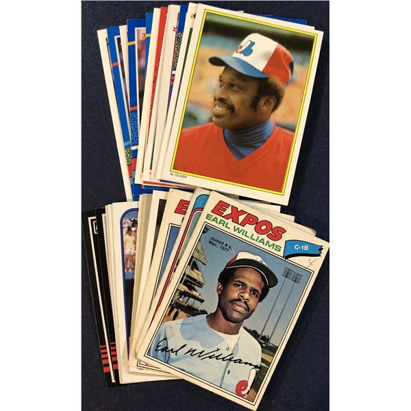 MONTREAL EXPOS COLLECTION - 25 CARDS