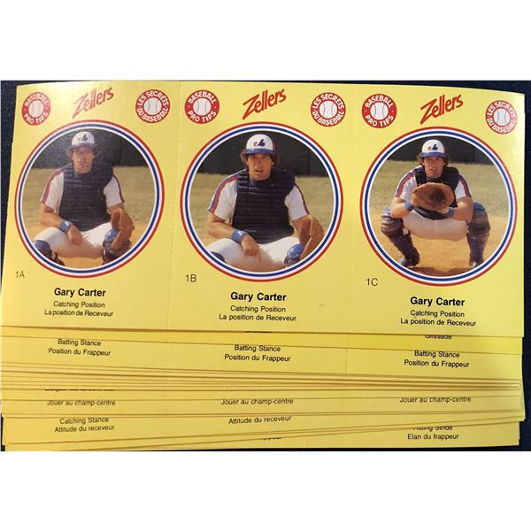 1982 MONTREAL EXPOS ZELLERS SET