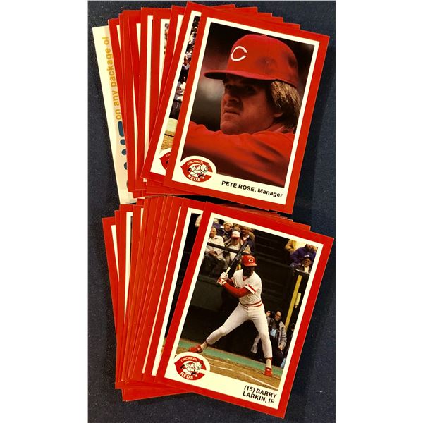 1987 KAHN'S CINCINNATI REDS TEAM SET