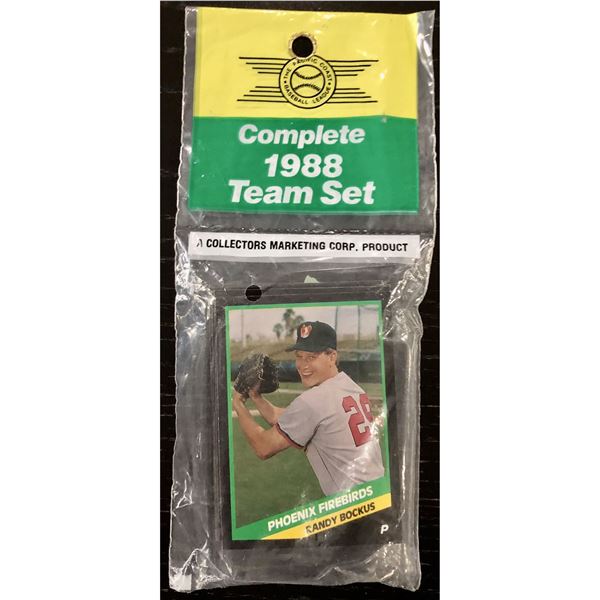 1988 CMC PHOENIX FIREBIRDS - MATT WILLIAMS