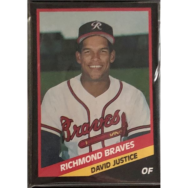 1988 CMC RICHMOND BRAVES TEAM SET - DAVE JUSTICE