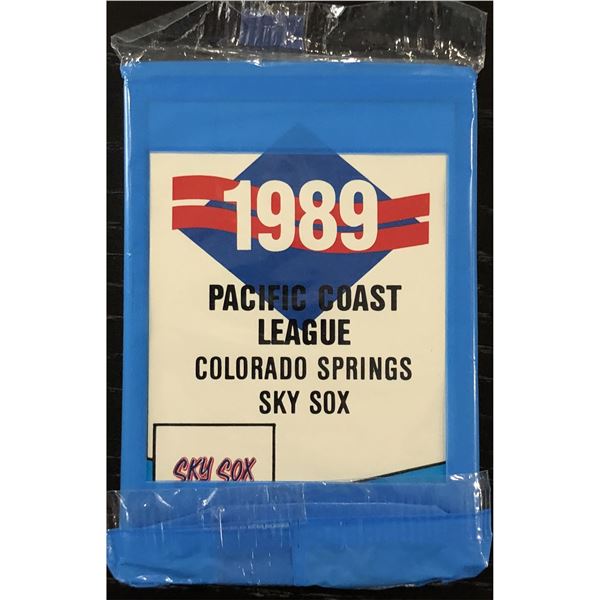 1989 PRO CARDS COLORADO SPRINGS SKY SOX - BRIAN GILES