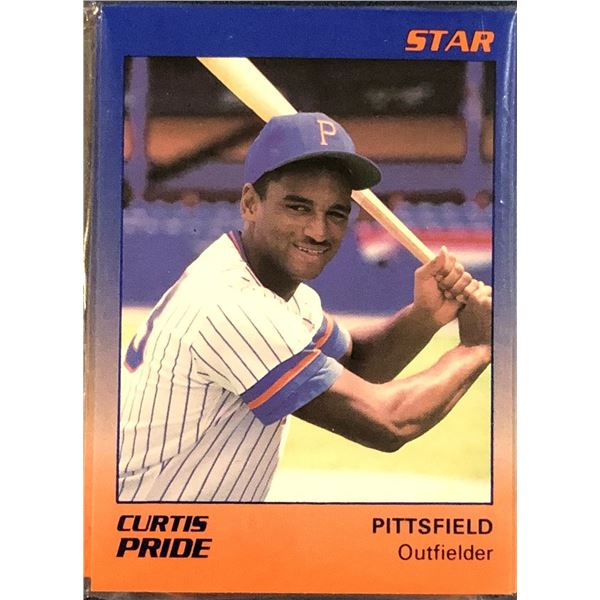 1989 STAR CARDS PITTSFIELD METS TEAM SET - CURTIS PRIDE