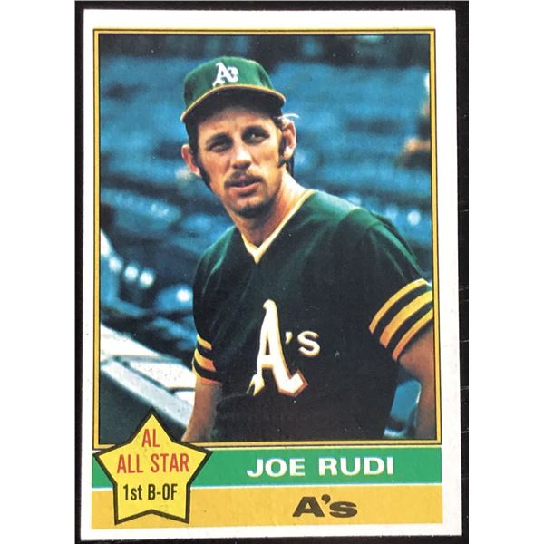 1976 TOPPS JOE RUDI