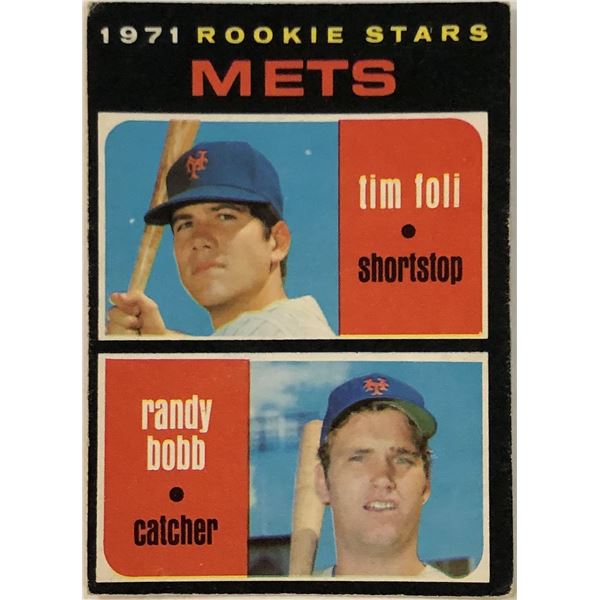 1971 O-PEE-CHEE TIM FOLI ROOKIE CARD