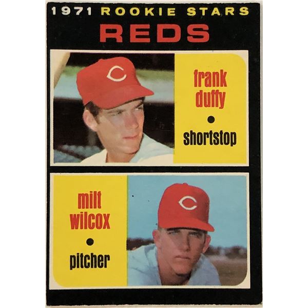 1971 O-PEE-CHEE MILT WILCOX ROOKIE CARD