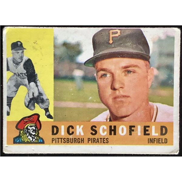 1960 TOPPS DICK SCHOFIELD