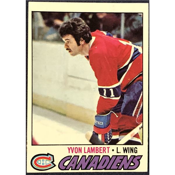 1977-78 TOPPS YVON LAMBERT