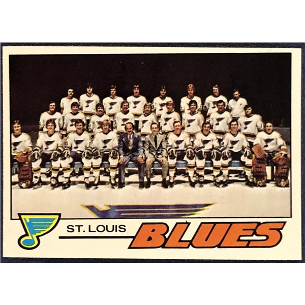 1977-78 TOPPS ST. LOUIS BLUES