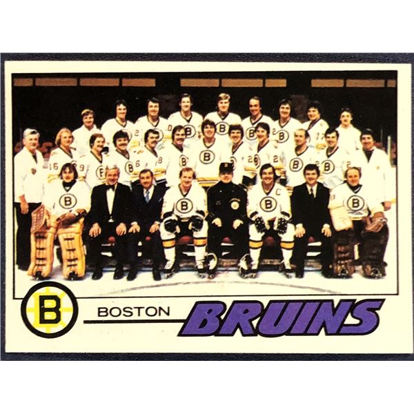 1977-78 TOPPS BOSTON BRUINS