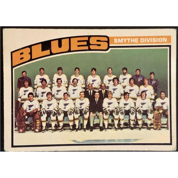 1976-77 NHL O-PEE-CHEE ST. LOUIS BLUES