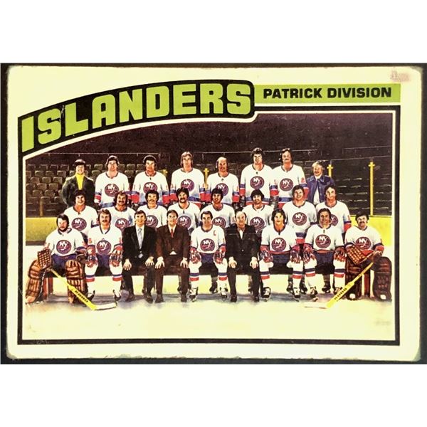1976-77 NHL O-PEE-CHEE NEW YORK ISLANDERS