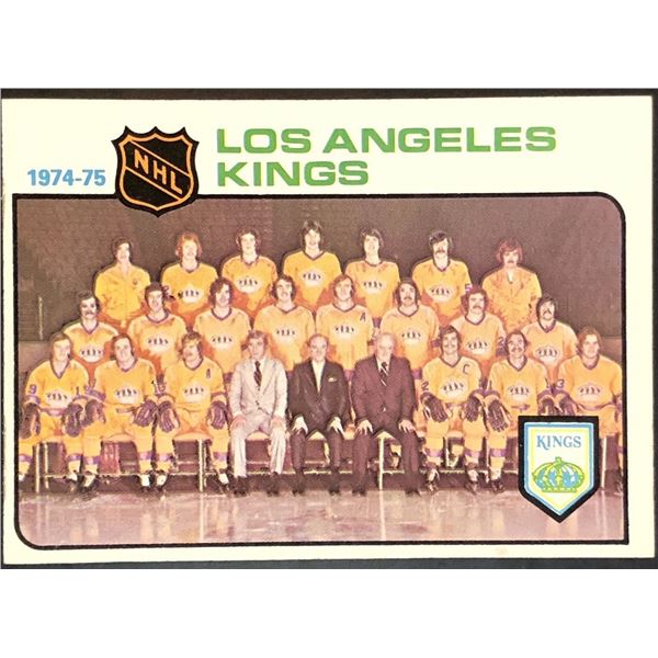 1975-76 NHL TOPPS LOS ANGELES KINGS