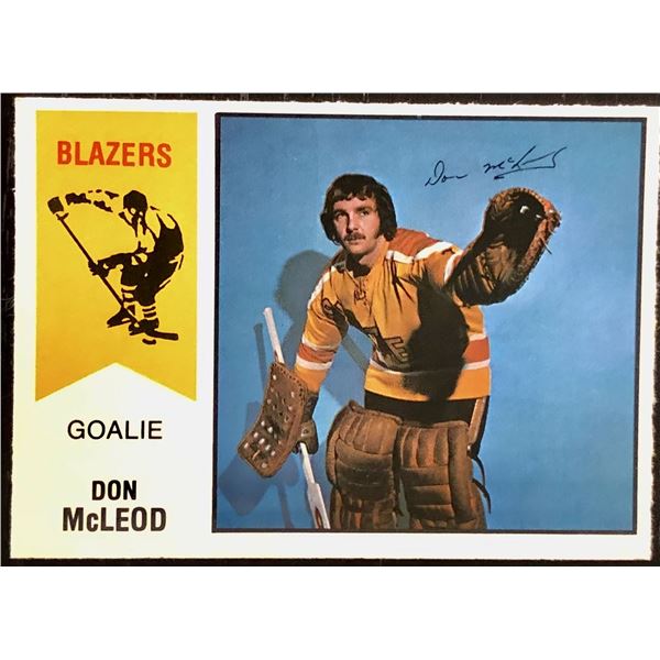 1974-75 O-PEE-CHEE WHA DON McLEOD
