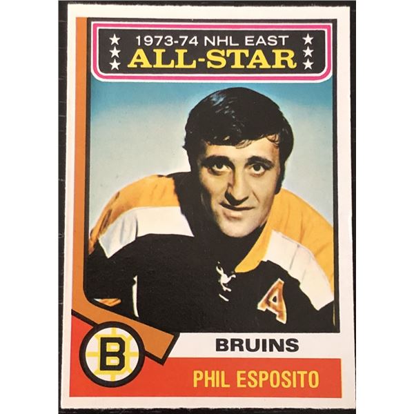 1974-75 O-PEE-CHEE PHIL ESPOSITO (HOF)