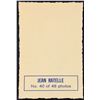 Image 2 : 1970-71 O-PEE-CHEE NHL DECKLE EDGE JEAN RATELLE (HOF)