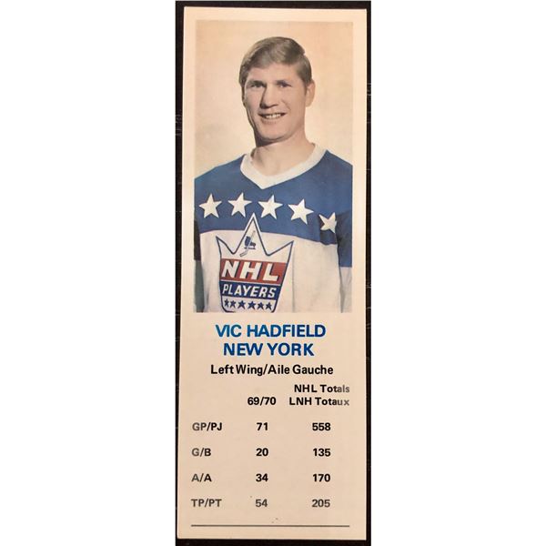 1970-71 DAD'S COOKIES VIC HADFIELD