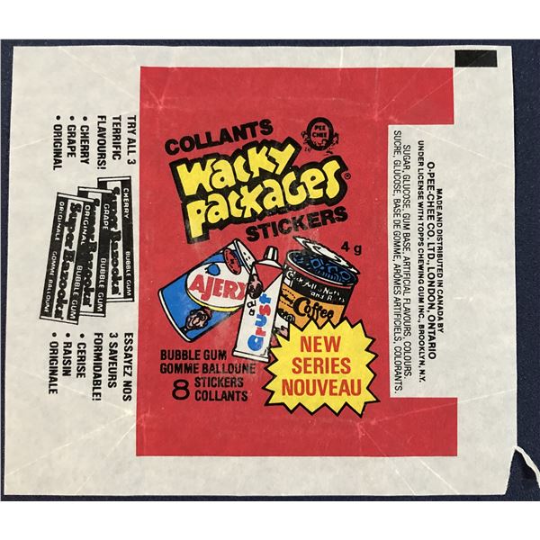 1979 O-PEE-CHEE WACKY PACKAGES WRAPPER