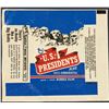 Image 1 : 1972 TOPPS U.S. PRESIDENTS WRAPPER