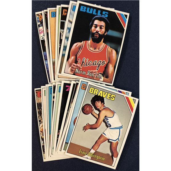 1975-76 TOPPS NBA COLLECTION - 20 CARDS