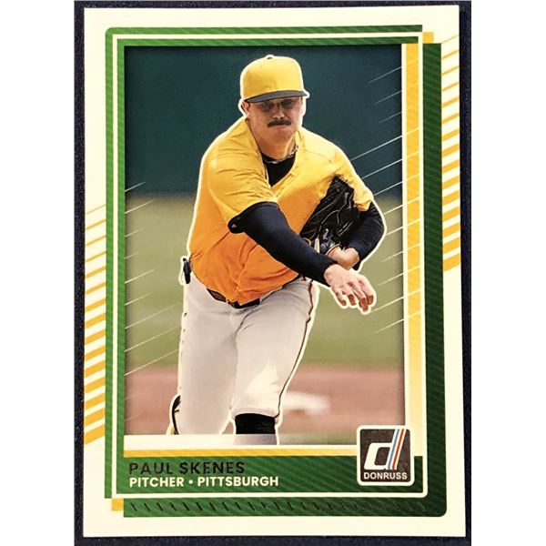 2025 DONRUSS PAUL SKENES ROOKIE CARD