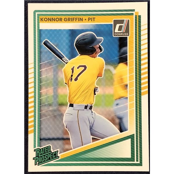 2025 DONRUSS KONNOR GRIFFIN  ROOKIE CARD