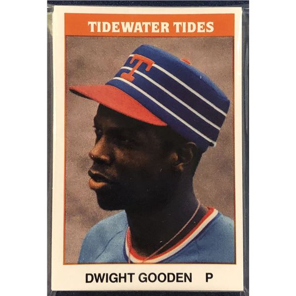 1987 TCMA TIDEWATER TIDES TEAM SET - DWIGHT GOODEN