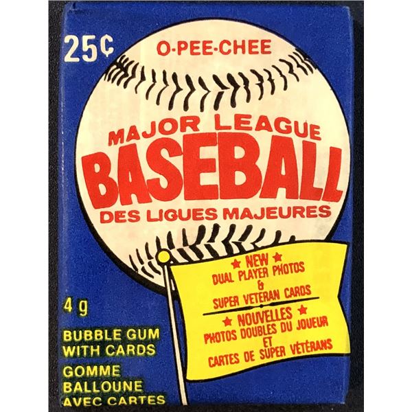 1983 O-PEE-CHEE BASEBALL WAX PACK