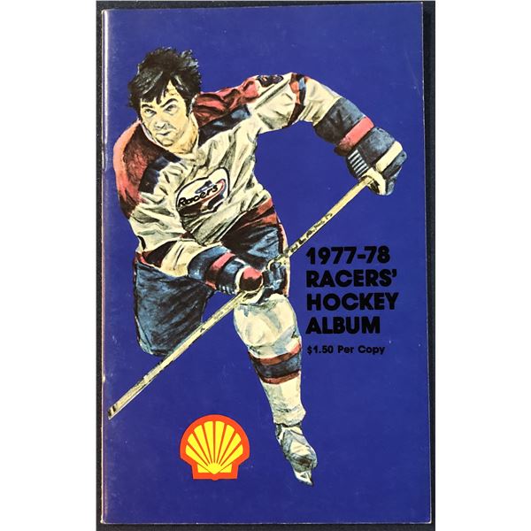 1977-78 WHA INDIANAPOLIS RACERS MEDIA GUIDE
