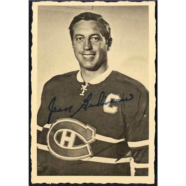 1970-71 O-PEE-CHEE NHL DECKLE EDGE JEAN BELIVEAU (HOF)