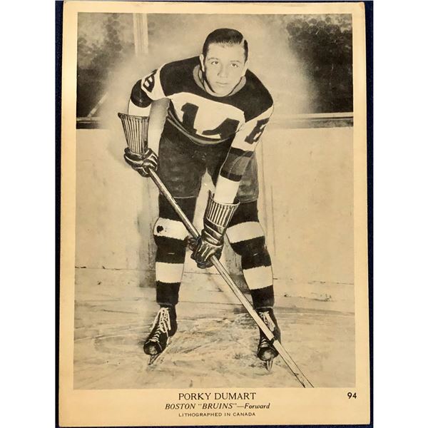 1939-40 O-PEE-CHEE V301-1 WOODY 'PORKY' DUMART (HOF)