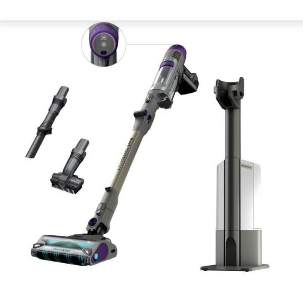 SHARK POWERDETECT CLEAN AND EMPTY CORDLESS STICK VACUUM - TESTED WORKING, RETAIL $749