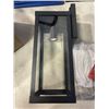 Image 3 : 2 NEW BLACK CRAFTSMAN OUTDOOR PORCH / PATIO LIGHTS 14 INCH