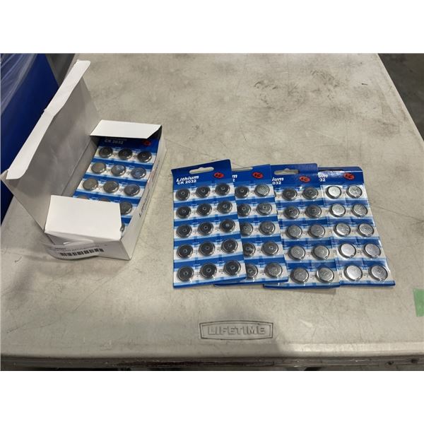 150 NEW CR2032 WATCH BATTERIES