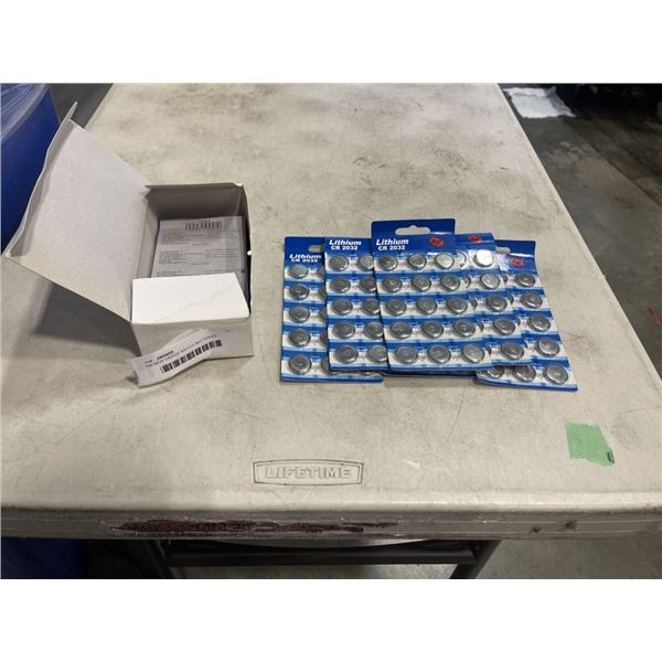 150 NEW CR2032 WATCH BATTERIES